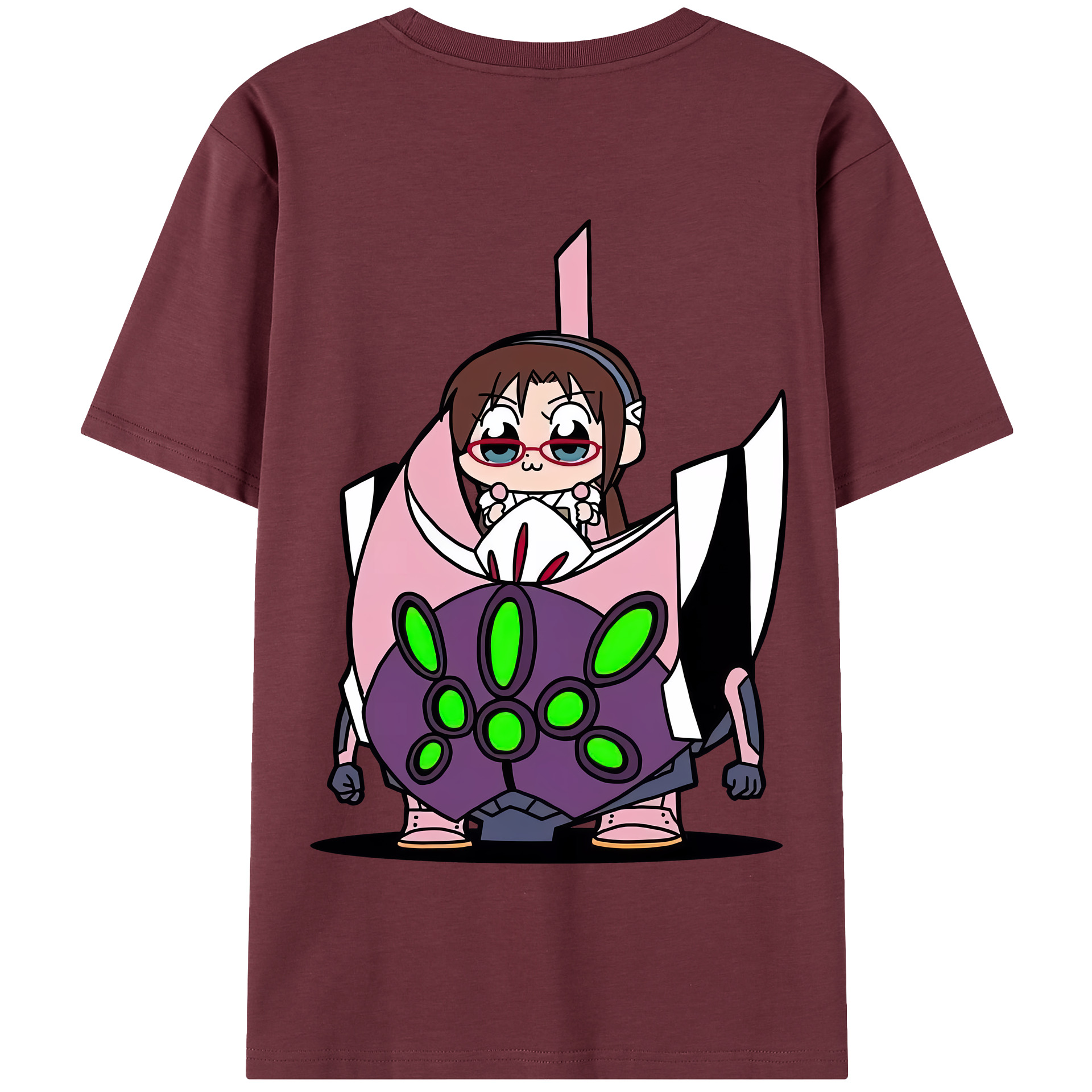 （画像用） EVA 新世紀エヴァンゲリオン 綿100％半袖Tシャツ（背面プリント）